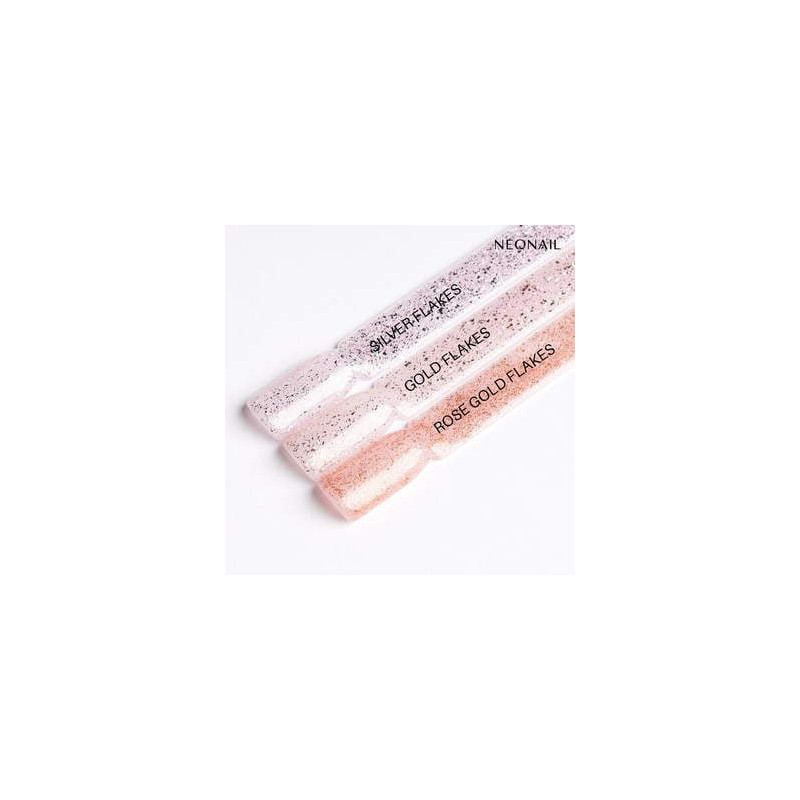 Smalto semipermanente 7,2 ml - Top Glow Gold Flakes